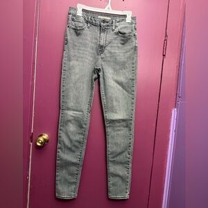 Women's Levi’s Grey High-Rise 721 Jeans